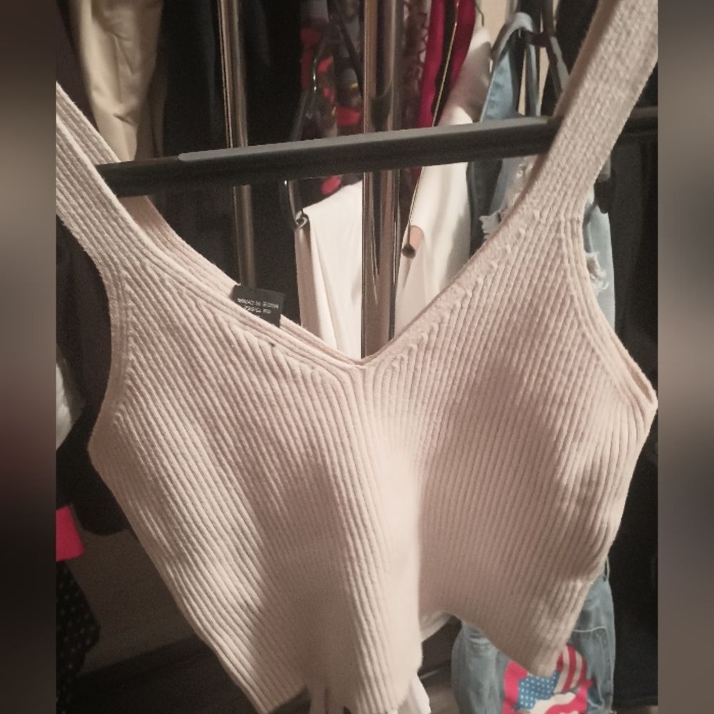 Windsor Cream Tank Top